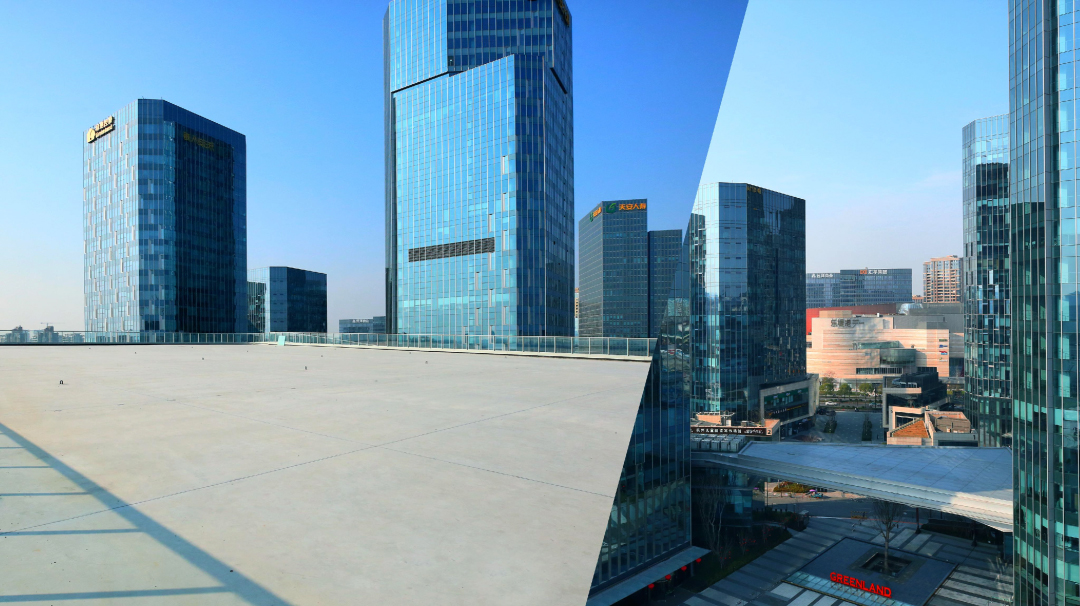 運(yùn)河文化發(fā)布中心頂層露臺(tái)