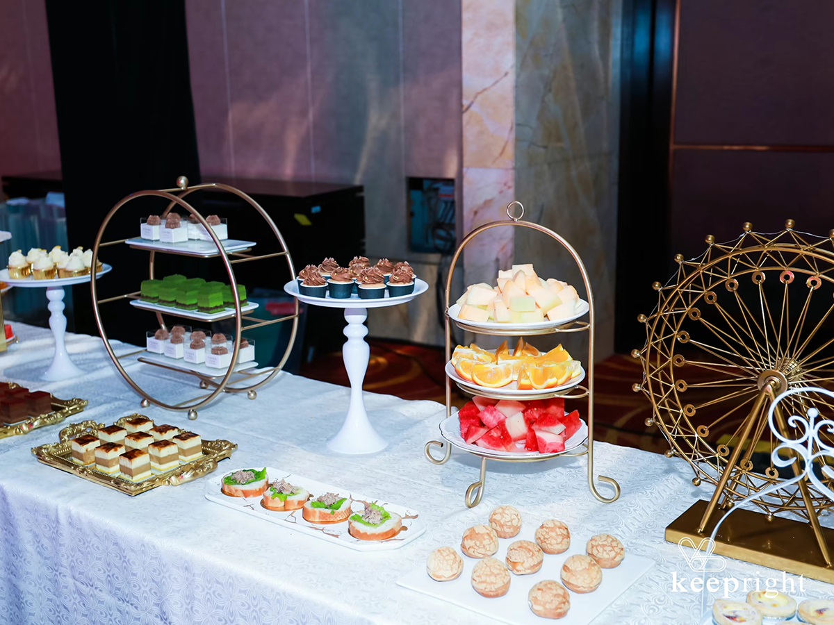 年會現(xiàn)場茶歇美食