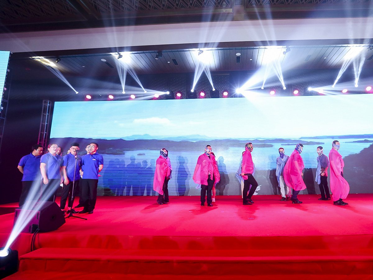 新年聯(lián)歡會(huì)游戲場(chǎng)景